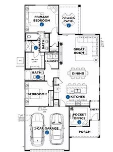 New construction Single-Family house 3430 Club Terrace Wy, Wickenburg, AZ 85390 plan Thrive - image