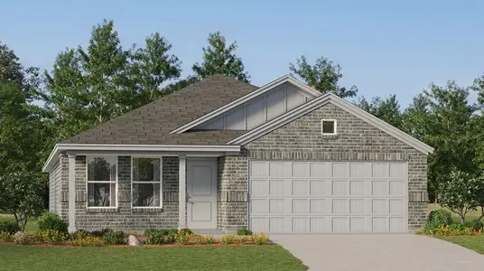 New construction Single-Family house 3625 Canyon Rdg, Seguin, TX 78155 plan Dowing - image