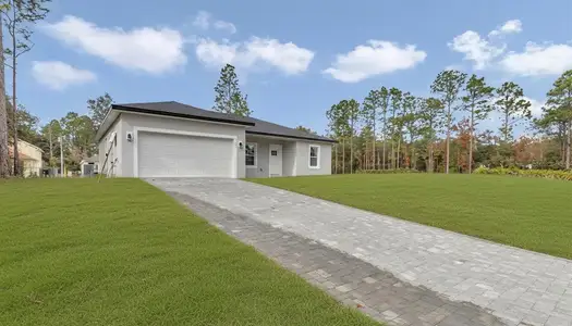 New construction Single-Family house 7182 N Outrigger Ter, Citrus Springs, FL 34433 - image