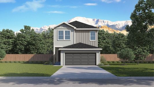 New construction Single-Family house 6613 Nystrom Ter, Colorado Springs, CO 80925 plan Thrush - image