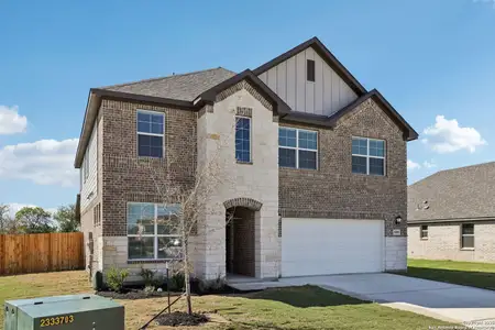 New construction Single-Family house 9205 Quail Crst, Schertz, TX 78154 plan Pine (4007) - image