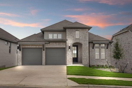 New construction Single-Family house 1409 Blue Moon Dr, Georgetown, TX 78628 plan Burkburnett - image