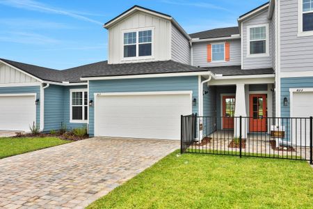 New construction Townhouse house 38 Woods Ln, St. Augustine, FL 32092 Osprey- photo 0
