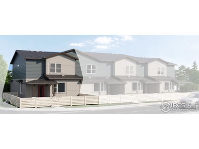 New construction Townhouse house 6963 Stonebrook Dr, Timnath, CO 80547 Copperhead- photo 0