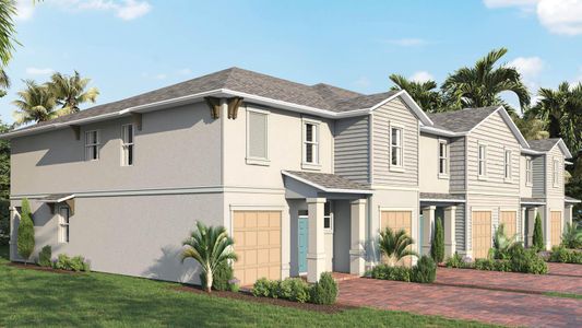 New construction Townhouse house 12834 Sw Forli Wy, Port St. Lucie, FL 34987 Glen- photo 0