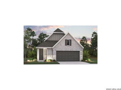 New construction Single-Family house 856 Merging Rivers, Marion, TX 78124 plan Bristol - image