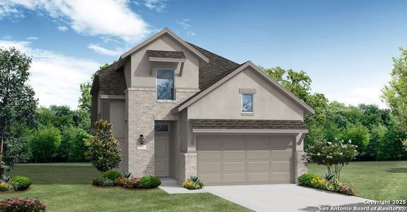 New construction Single-Family house 1840 Bighorn Trl, New Braunfels, TX 78132 Progreso- photo 0 0