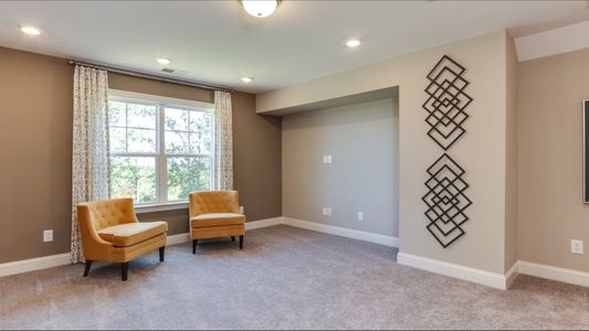 New construction Single-Family house 852 Emerald Bay Cir, Raleigh, NC 27610 Edison II w/ 3rd Floor- photo 25 25