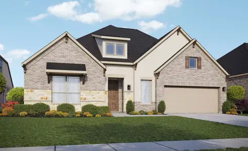 New construction Single-Family house 2253 Garnet Dr, Waxahachie, TX 75167 plan Princeton - image