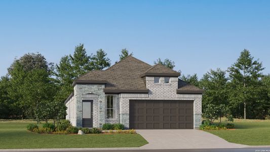 New construction Single-Family house 14852 Quartz Cv, Elmendorf, TX 78112 plan Cornwall - image