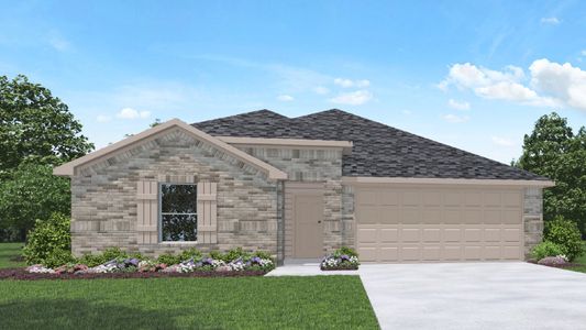 New construction Single-Family house 10535 Aren Rd, Conroe, TX 77303 plan Burnet - image