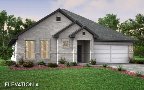 New construction Single-Family house 10819 Amador Peak Drive, Rosharon, TX 77583 Hemingway- photo 0