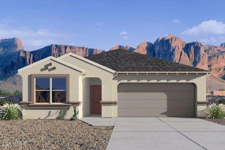 New construction Single-Family house 1523 E Lardner Drive, Casa Grande, AZ 85122 Easton- photo 0