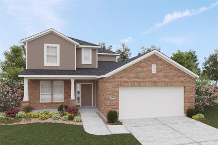 New construction Single-Family house 205 Red Wolf Dr, Jarrell, TX 76537 - image