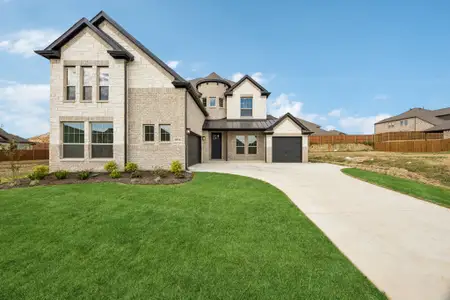 New construction Single-Family house 8916 Amistad Ln, Denton, TX 76226 plan Chessel JS - image