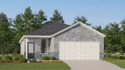 New construction Single-Family house 13324 Trumpet Creeper Dr, Elgin, TX 78621 plan Aruba - image