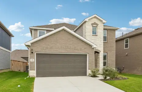 New construction Single-Family house 308 Daniels Dusty Trl, Georgetown, TX 78626 plan Mesilla - image