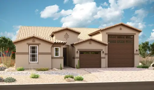 New construction Single-Family house 3244 N 202Nd Glenn, Buckeye, AZ 85396 Deacon- photo 0 0