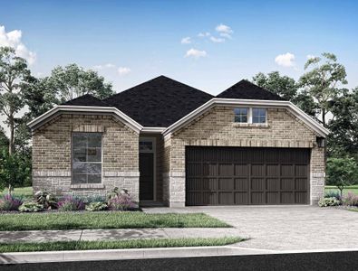 New construction Single-Family house 7511 Rainflower Field Drive, Cypress, TX 77433 Yellowstar- photo 0