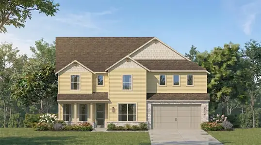 New construction Single-Family house 6313 Mcmurtry St, Austin, TX 78747 plan Strait - image