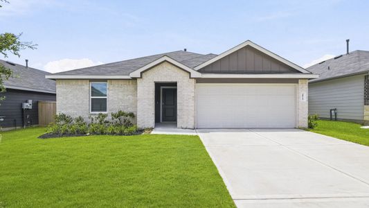 New construction Single-Family house 14706 Clover Summit Ct, Magnolia, TX 77354 plan Austin - image