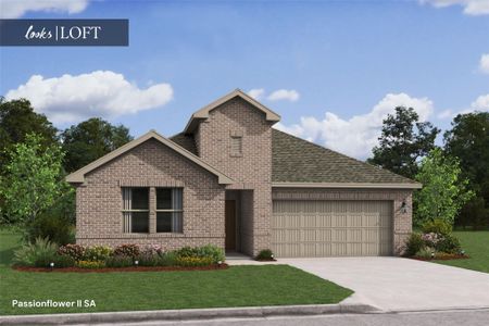 New construction Single-Family house 698 Daniels Lake Ln, Dayton, TX 77535 plan Passionflower II - image