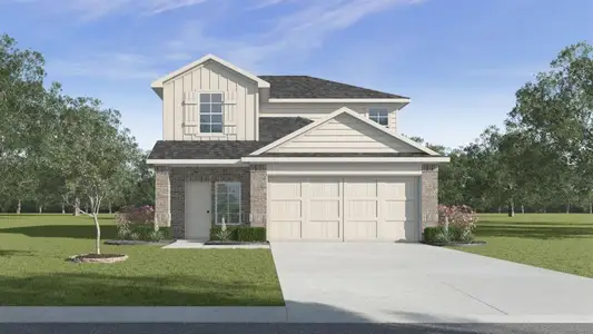 New construction Single-Family house 2830 Whispering Pines Wy, Arlington, TX 76015 plan Jasmine - image