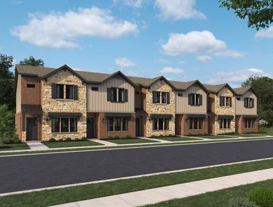 New construction Townhouse house 1144 Concan Dr, Plano, TX 75075 plan Heritage - image