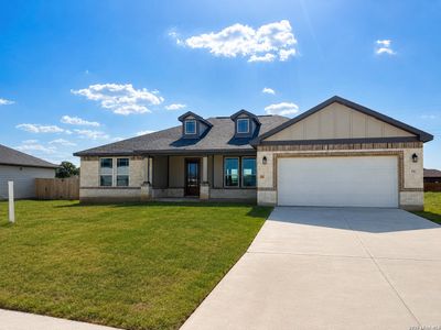 New construction Single-Family house 1603 Vista View Dr, Pleasanton, TX 78064 plan Rushmore - image