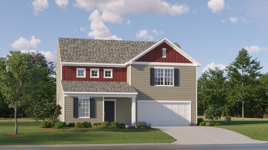 New construction Single-Family house 1635 Cottage Creek Dr, Bessemer City, NC 28016 plan Blake - image