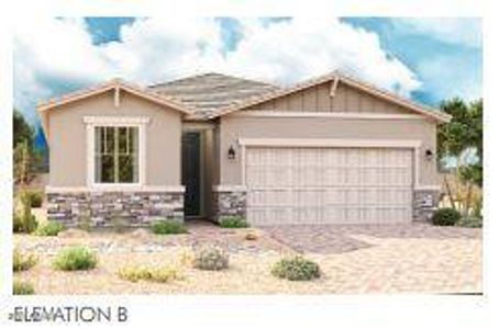 New construction Single-Family house 40010 W Elm Drive, Maricopa, AZ 85138 Peridot- photo 0