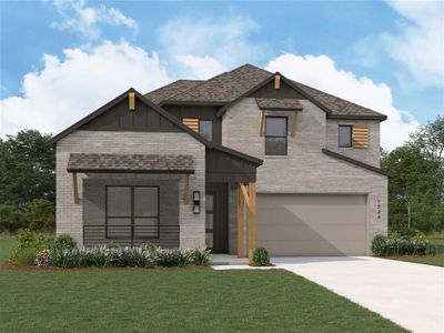 New construction Single-Family house 3230 Kindred Way, Richmond, TX 77406 Bernini Plan- photo 0