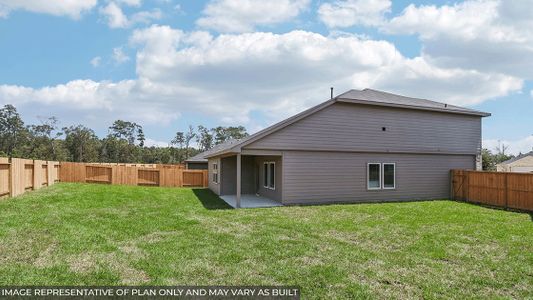 New construction Single-Family house 15119 Lavender Mist Ct, Magnolia, TX 77354 Perry- photo 31 31