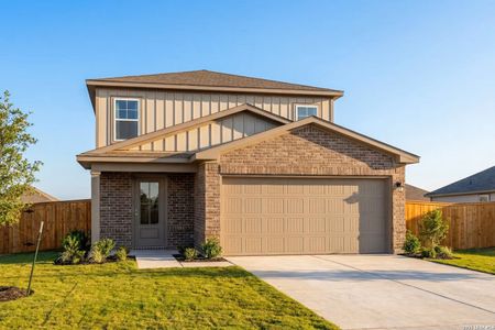 New construction Single-Family house 16611 Rosemary Rdg, San Antonio, TX 78112 plan The San Marcos F - image