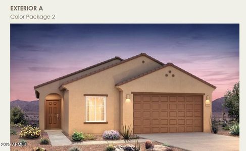 New construction Single-Family house 4978 S 254Th Gln, Buckeye, AZ 85326 plan Marigold - image