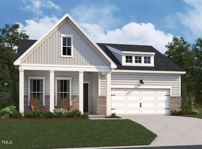 New construction Single-Family house 141 S Harvest Ridge Way, Unit Lot 229, Clayton, NC 27577 Caswell Homeplan- photo 0