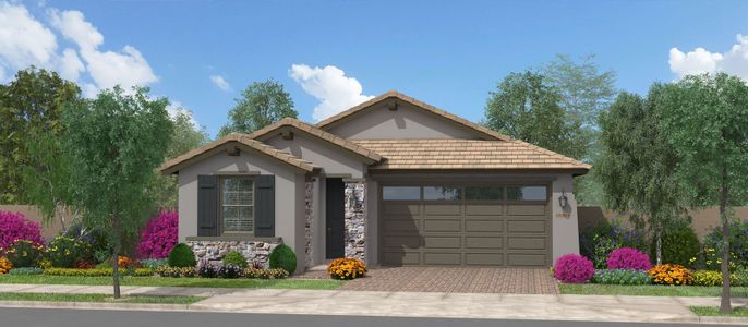 New construction Single-Family house 16185 W Mariposa Grande, Surprise, AZ 85387 Calpella- photo 0 0