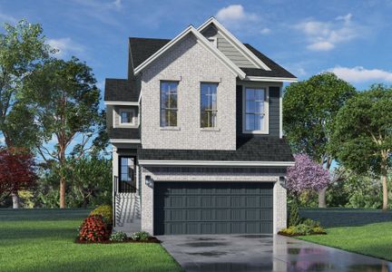 New construction Single-Family house 532 Red Cascade Trl, Willis, TX 77318 plan Margaux - Chateau - image
