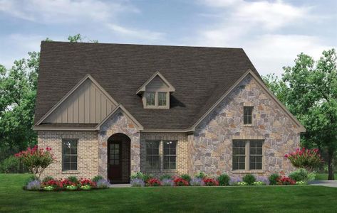 New construction Single-Family house 405 Hayden Faith Ct, Springtown, TX 76082 plan Bluebonnet SE - image