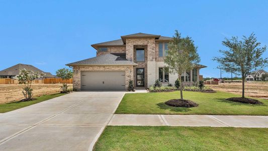 New construction Single-Family house 433 Soaring Sparrow Trl, Katy, TX 77493 plan 3399W - image