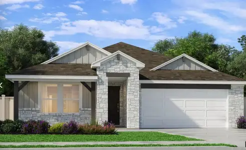 New construction Single-Family house 345 Callahan Lp, Buda, TX 78610 plan The Ian (465) - image