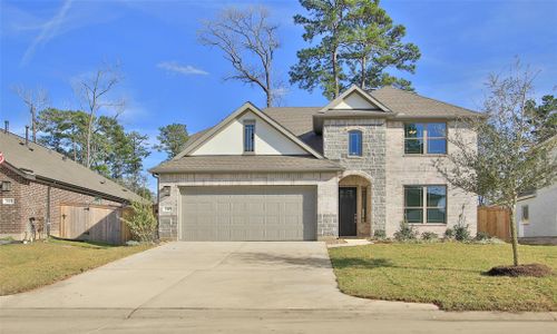 New construction Single-Family house 140 Mockingbird Trails Dr, Willis, TX 77318 plan Hickory - image