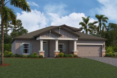 New construction Single-Family house 5950 Newberry Pines Ave, Wesley Chapel, FL 33545 null- photo 4 4