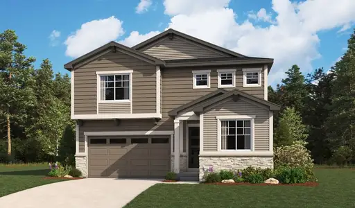 New construction Single-Family house 479 S Salida St, Aurora, CO 80017 plan Moonstone - image