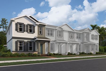 New construction Townhouse house 9338 Bolshoi Alley, Winter Garden, FL 34787 Rutland- photo 0