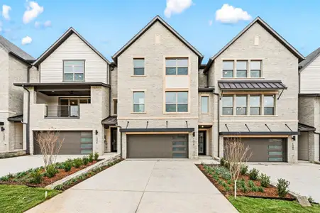 New construction Townhouse house 1340 Cherry Hills Ln, Irving, TX 75038 plan Palmer - image