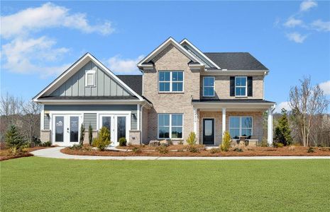 New construction Single-Family house 5420 Hyde Grove Dr, Cumming, GA 30040 plan Riverton - image