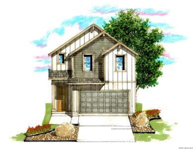 New construction Single-Family house 174 Scalene St, San Antonio, TX 78238 plan 1592 - image
