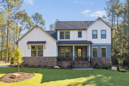 New construction Single-Family house 74 Flatiron Forest Dr, Pittsboro, NC 27312 plan The Normont - image