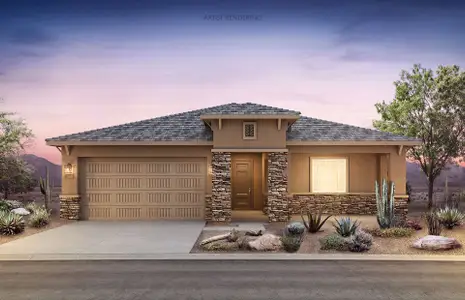 New construction Single-Family house 31735 N 137Th Ave, Peoria, AZ 85383 plan Gardengate - image